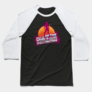 Only 2% of the World has red hair, so I'm a basically majestic unicorn -  Funny Redheads Baseball T-Shirt